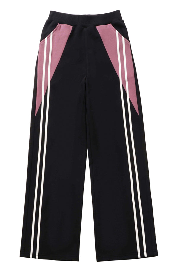 プラムカラーブロックソフトシェルジャケットセット