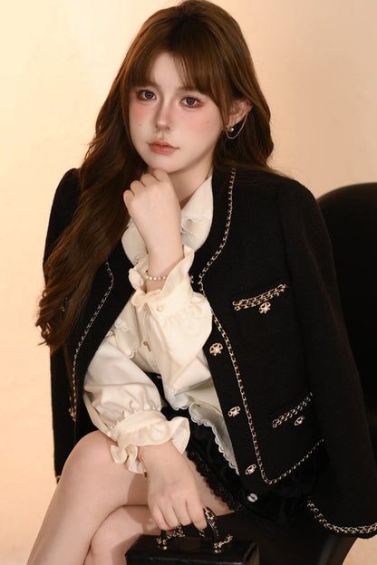 [Reservation product] Elegant French jacket