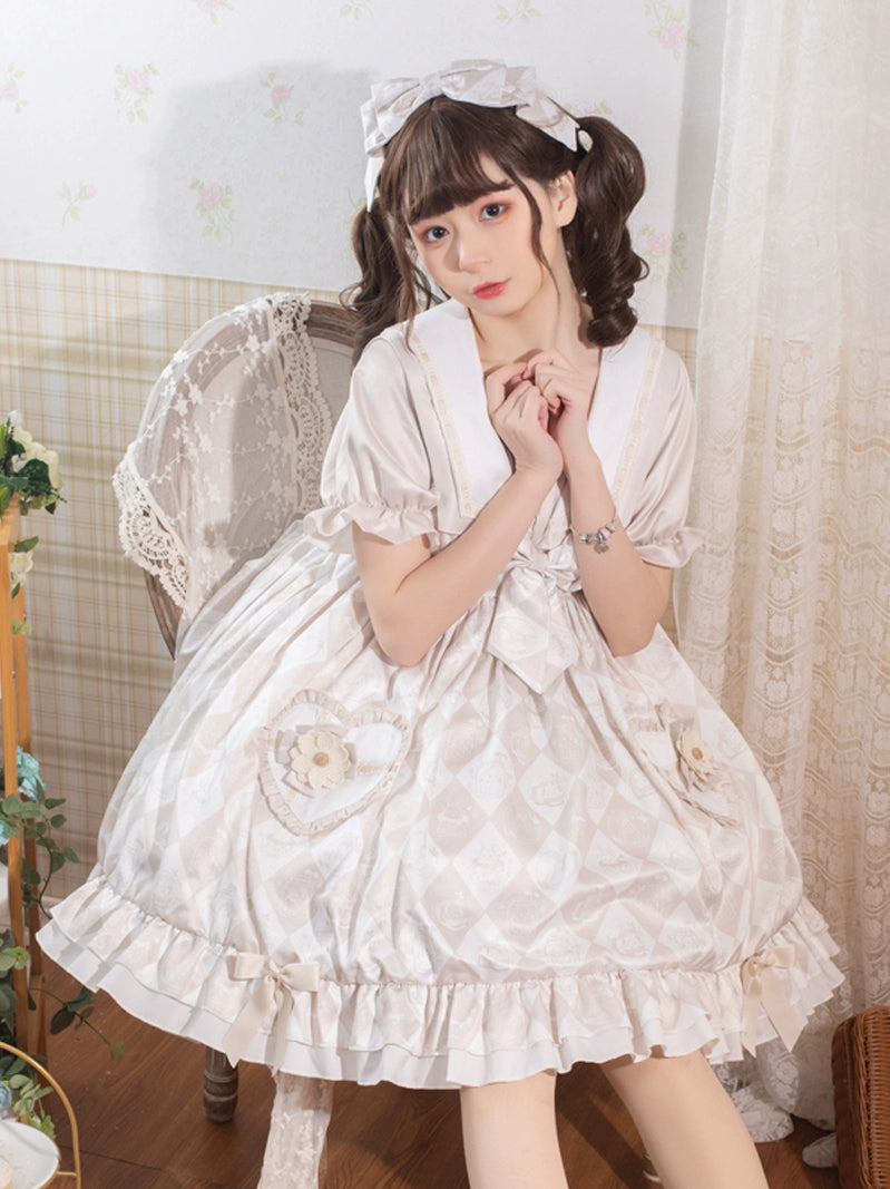 Antique Sweet Summer Lolita Dress