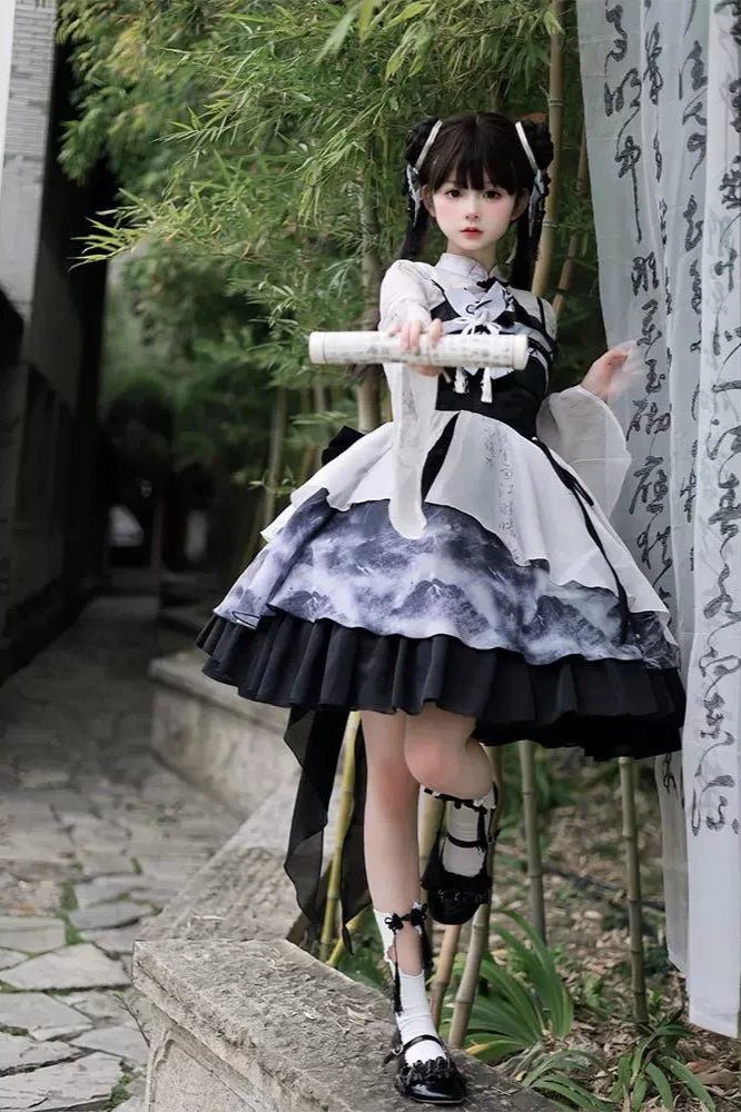 Retro Chic Chinese Lolita Dress