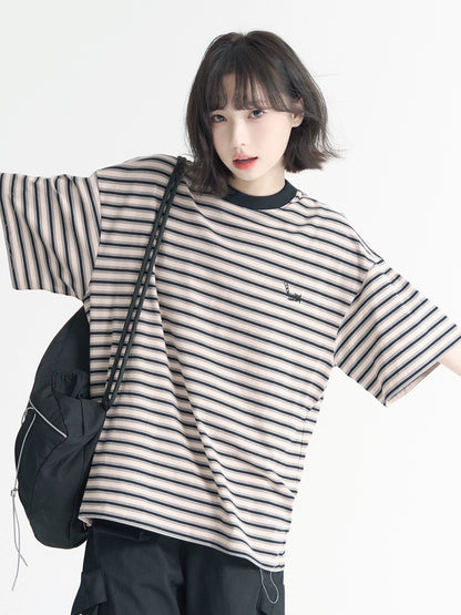 Striped Loose T-Shirt