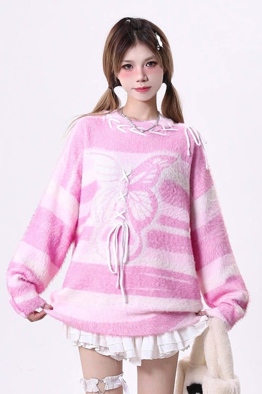 Butterfly Lynvist Strap Loos Sweater