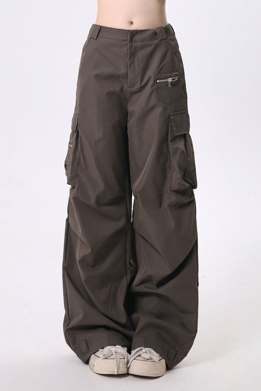 Loos Pleated Jazz Dance Cargo Pants