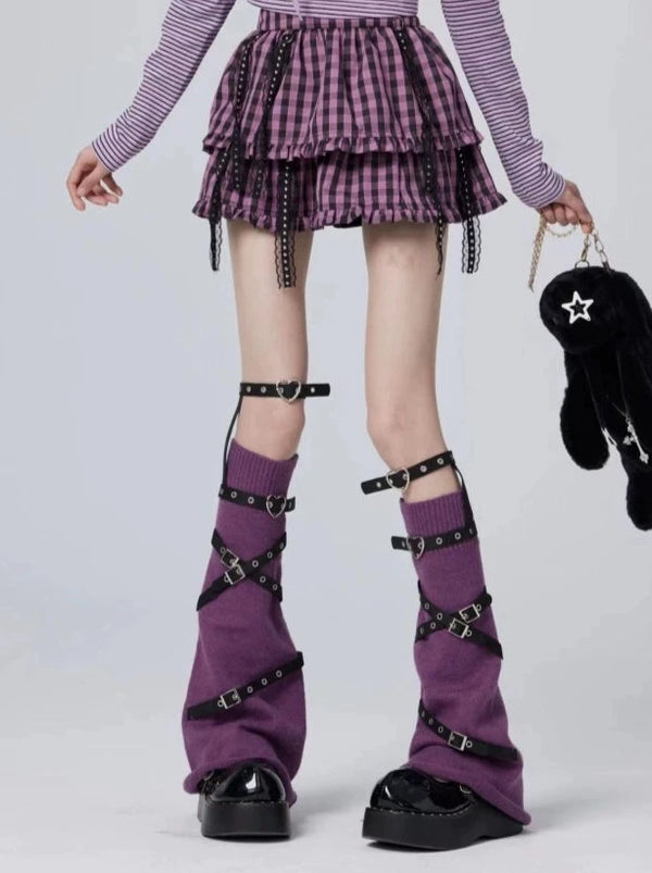 Loose Leg Warmers + Heart Rings