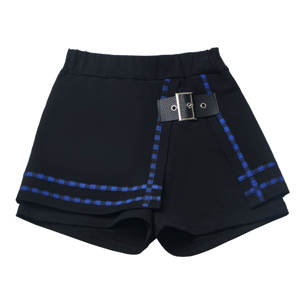 Blue Grid Cat Ear Set