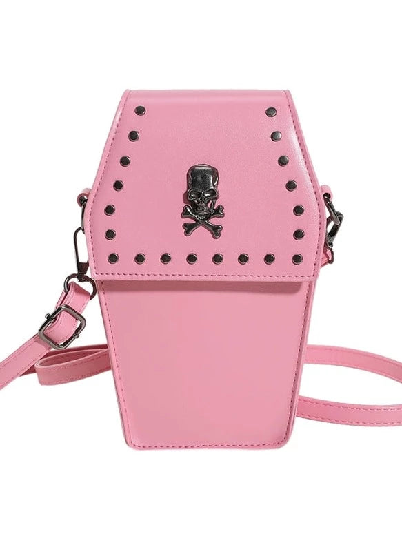 Cross Dark Studded Bag