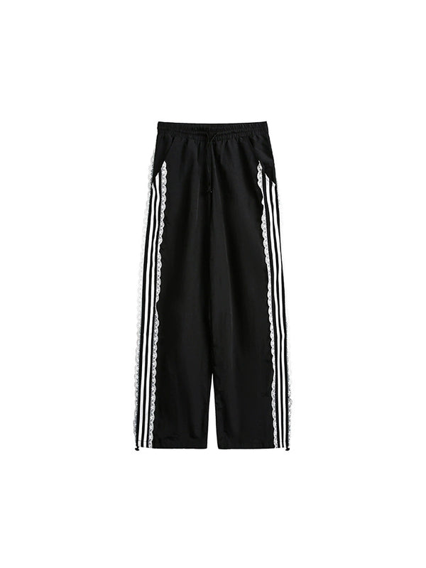 サイドストライプカジュアルパンツ