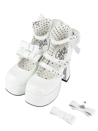 [预购截止日期 4 月 10 日] 芭比娃娃派对三团绵羊泡芙原创洛丽塔领带甜酷宝贝蝴蝶结