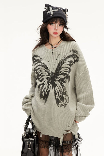 Butterfly Rice Lin Lizz Knit Sweater