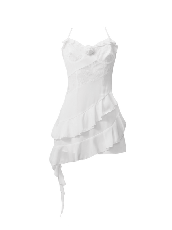 Flower Design Asymmetrical Camisole