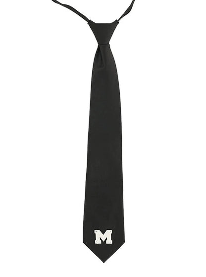 Logo long mode tie