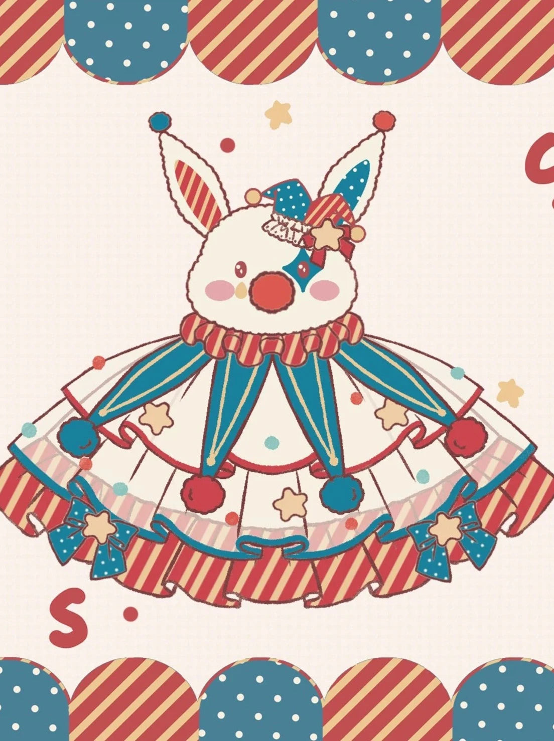 [Deadline for reservation: July 15] Clown Bunny Circus Sweet Lolita🎪