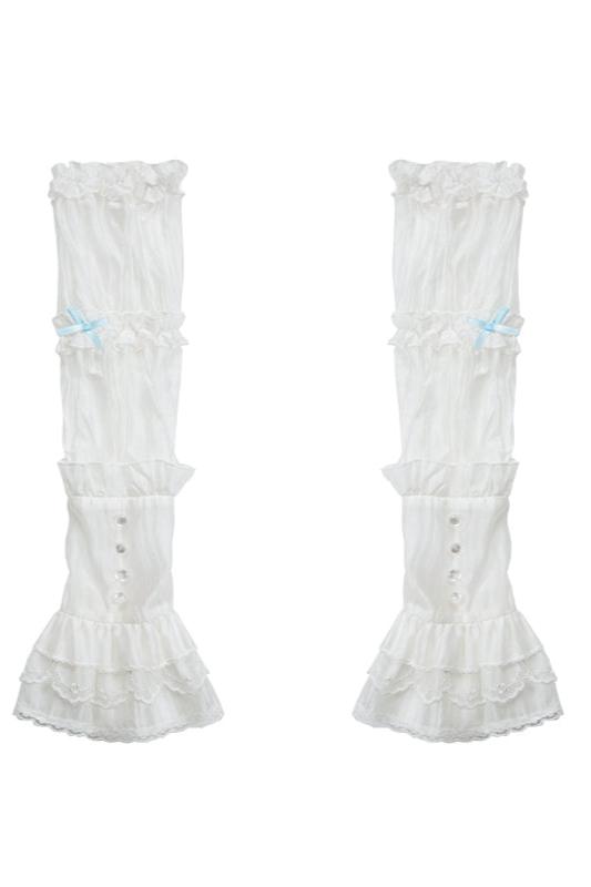 Sweet Doll Frill Ribbon Lolita Dress + Mini Ribbon Sleeves