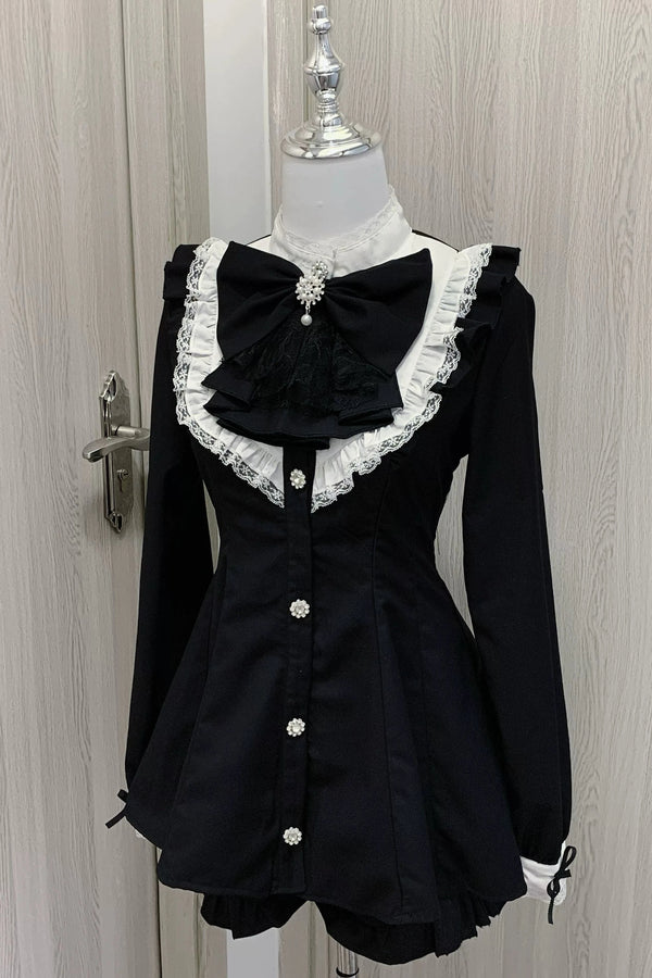 【予約商品】地雷ムーンストーンレーストップス+ショートパンツ