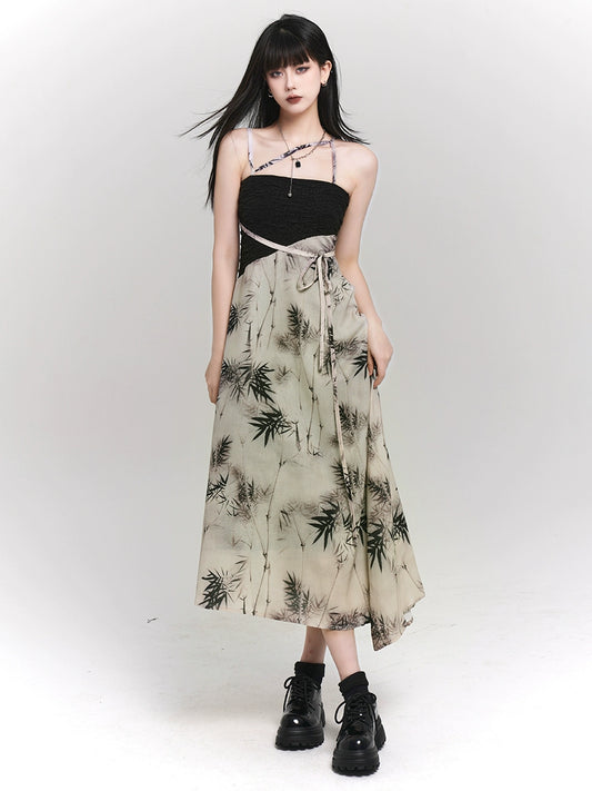 Ghost Girl, New Chinese Women's Clothing, Light National Style, Fairy Slip Dress, Summer Female Niche Design