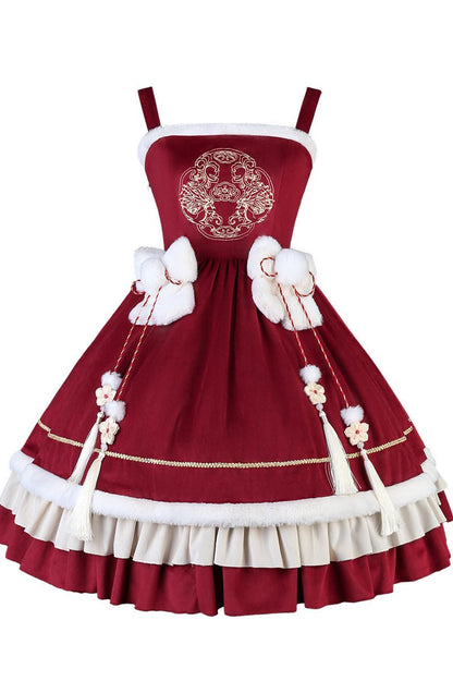 New Year Chinese Style Lolita Dress Set-Up