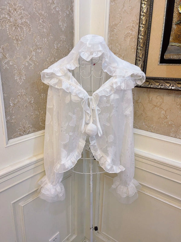 シアーサマーカーディガン