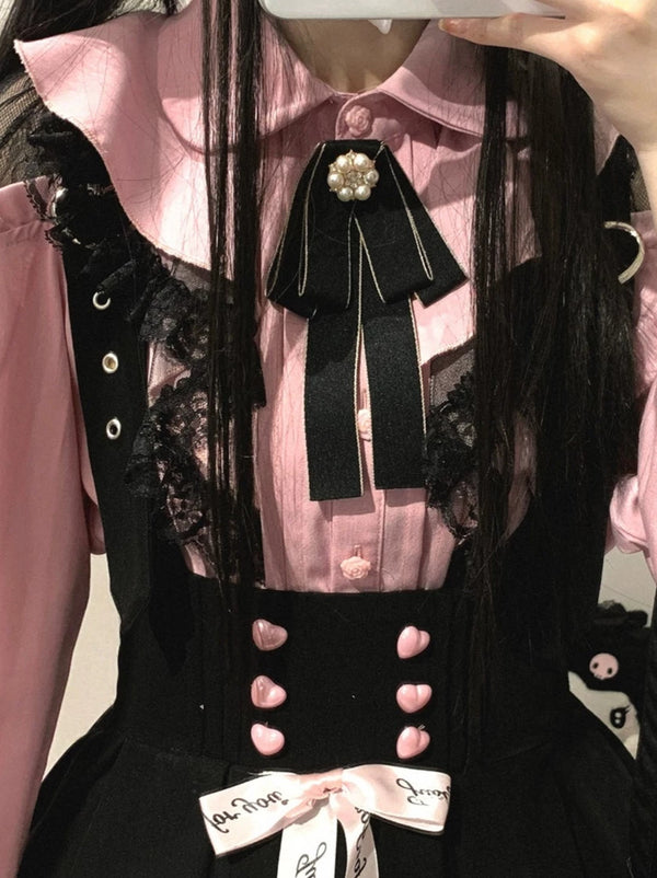 レースシアーオフショルダーフリルシャツ【予約商品】