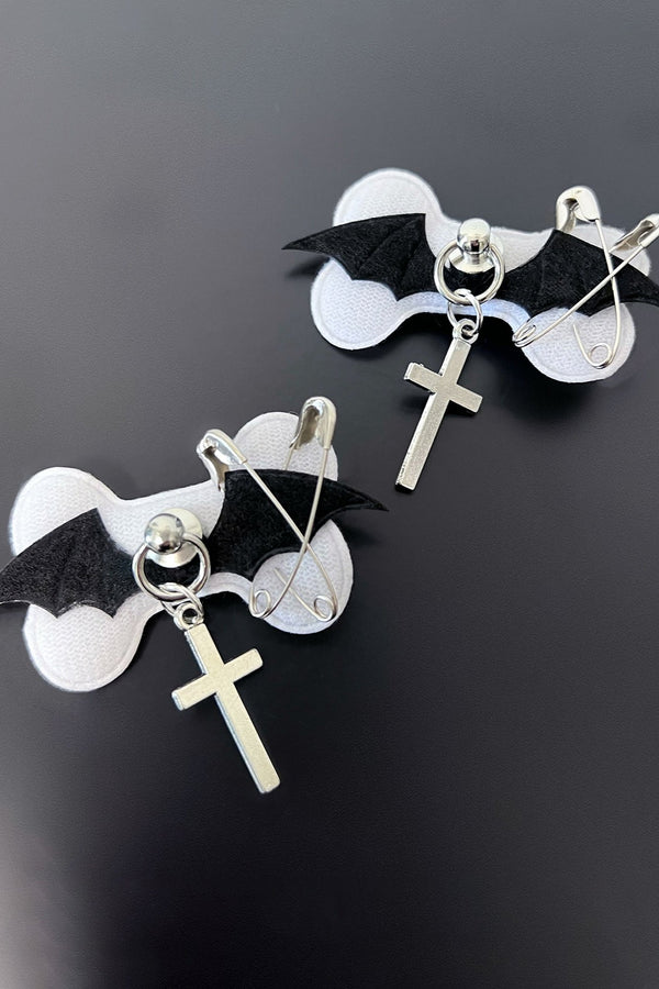 Punk hairpin cross side clip