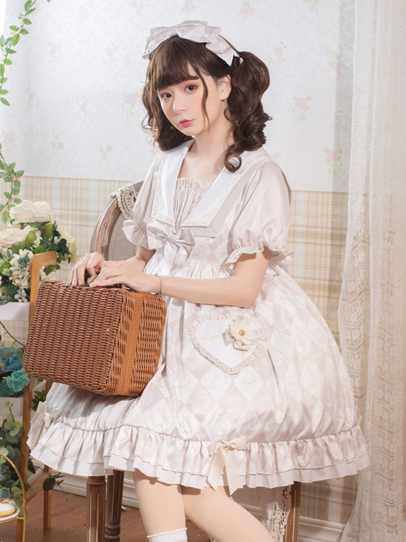 Antique Sweet Summer Lolita Dress