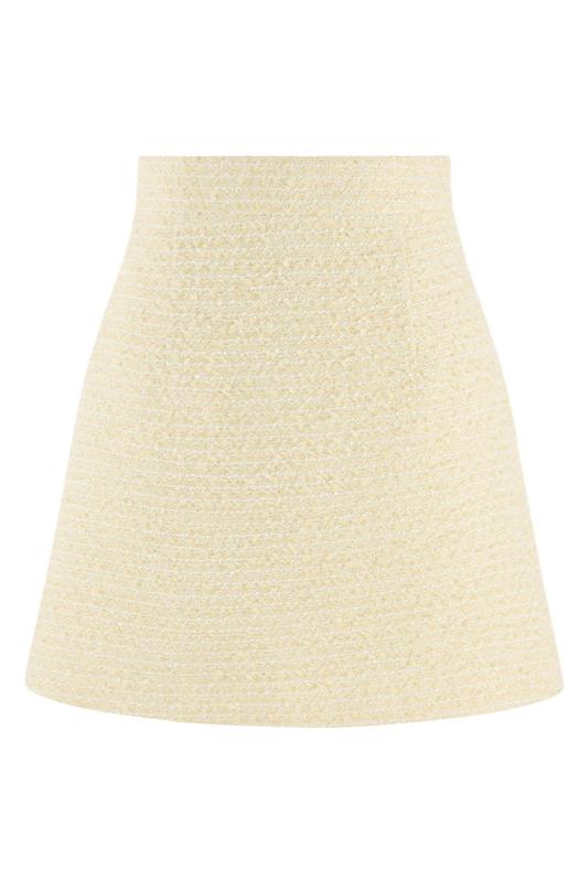 イエローツーピースショートコートセット