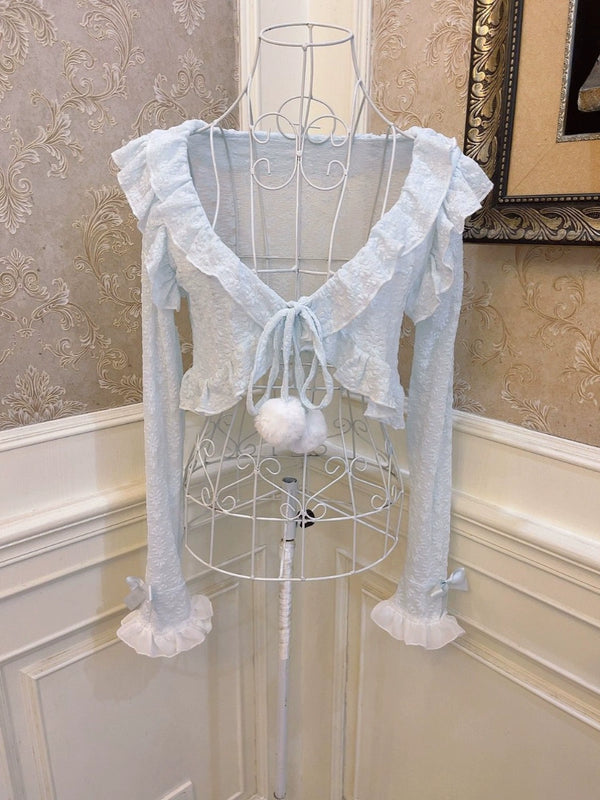 スイートブルーサマーカーディガン