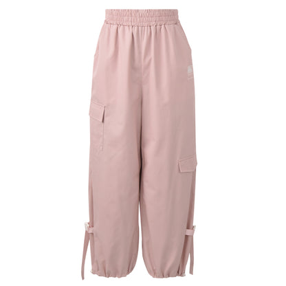 Versatile Pink Cropped Pants