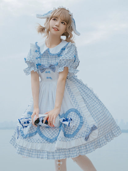Ruffle Lovely Blue Lolita Dress