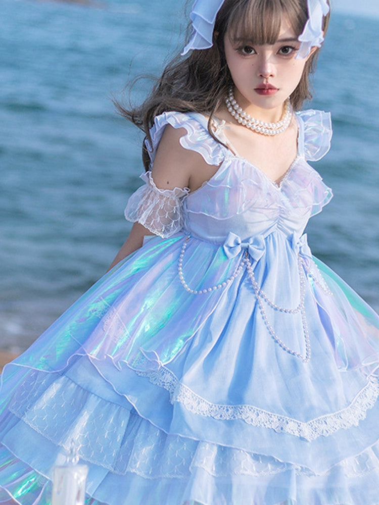 Light Lolita Princess Elegant Suspender Dress