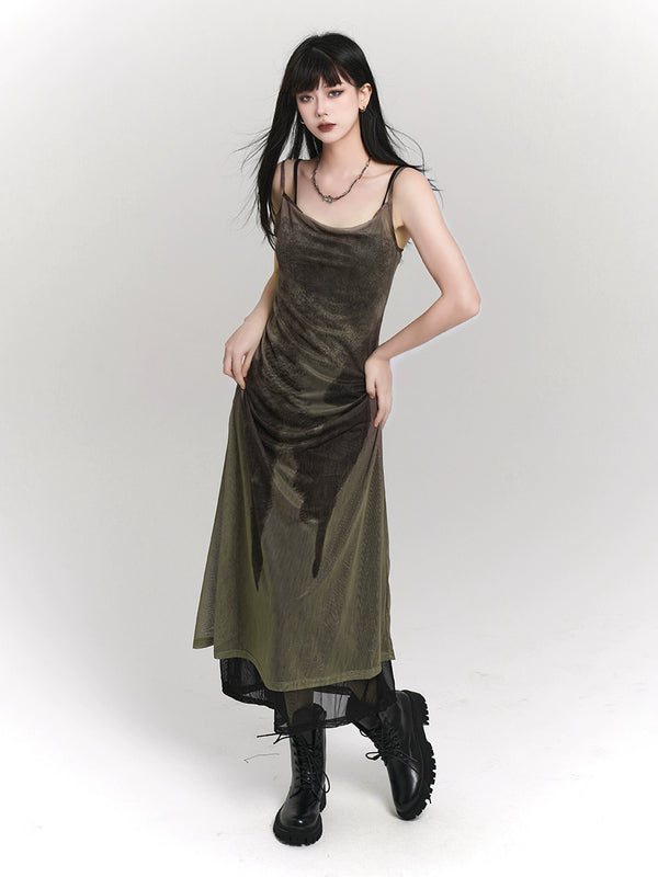 Ghost Girl Dark Mode Design Tight Camisole