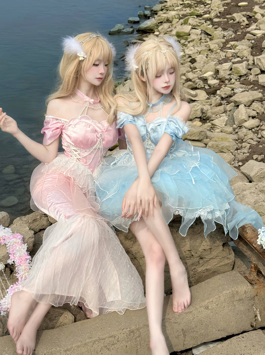 [May 16, 2012 Deadline for reservation] Mermaid Twins Fishtail Skirt Lolita Set
