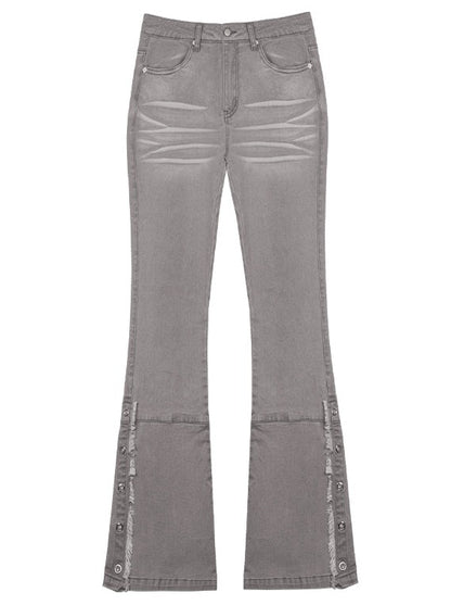 Retro Stretch Cool Wash Flared Pants