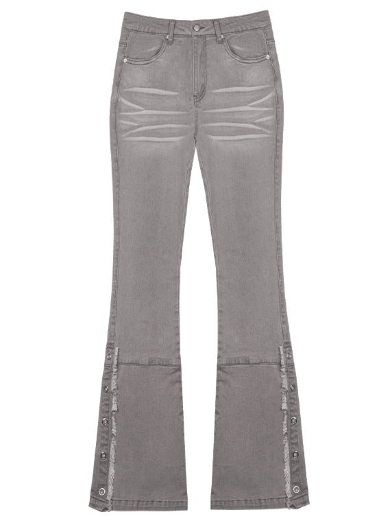 Retro Stretch Cool Wash Flared Pants