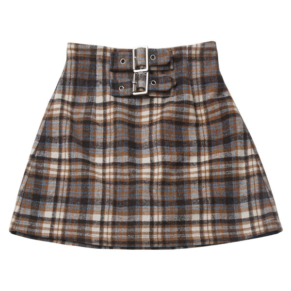 Simple Coffee Sweatshirt and Skirt Setup