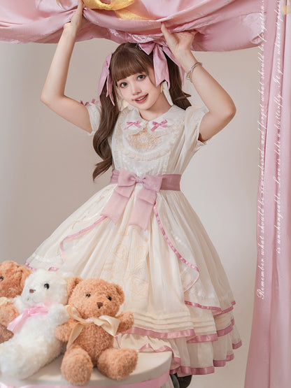 Sweet Flower Rabbit Dream Lolita Doll Dress