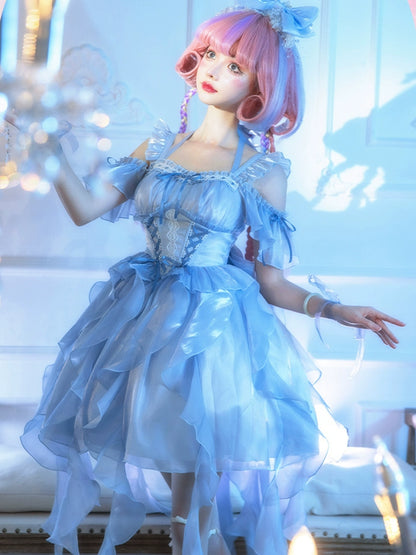 Light Flower Fragrance Fairy Cute Dress