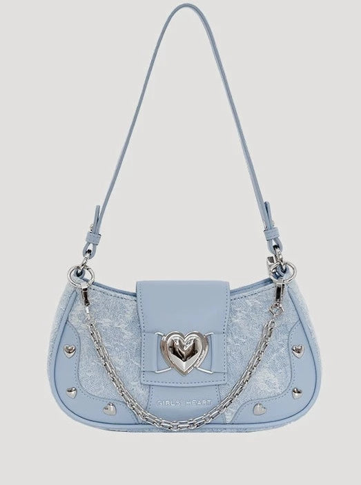 Galaxy Girl Retro Denim Bag
