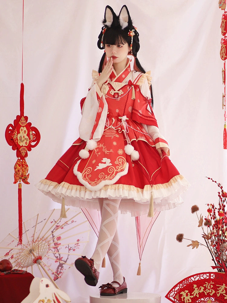 Mao Hare Shun Mei Summer Chinese Lolita Dress