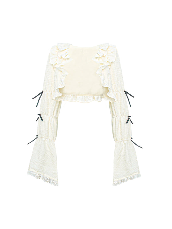 Autumn Beige Cardigan Set