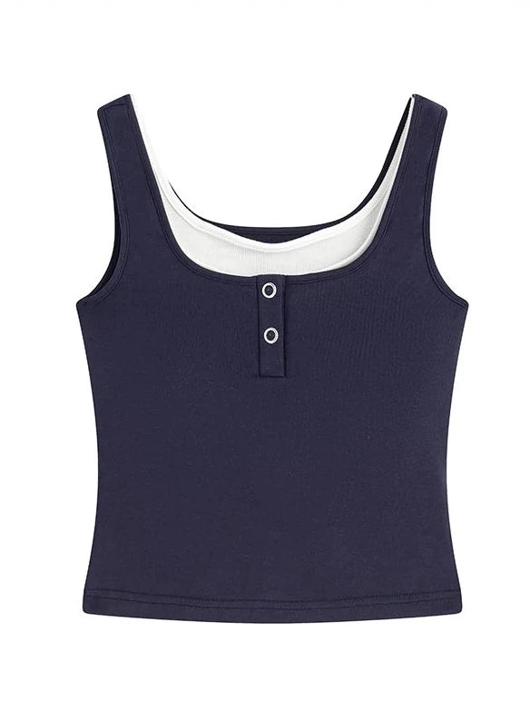 Casual Sports Vest + Shorts + Skirt