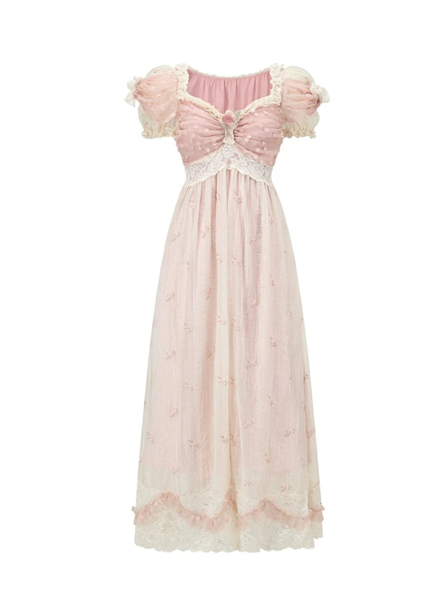 Princess Flower Long Dress