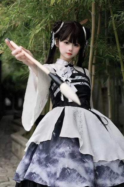 Retro Chic Chinese Lolita Dress