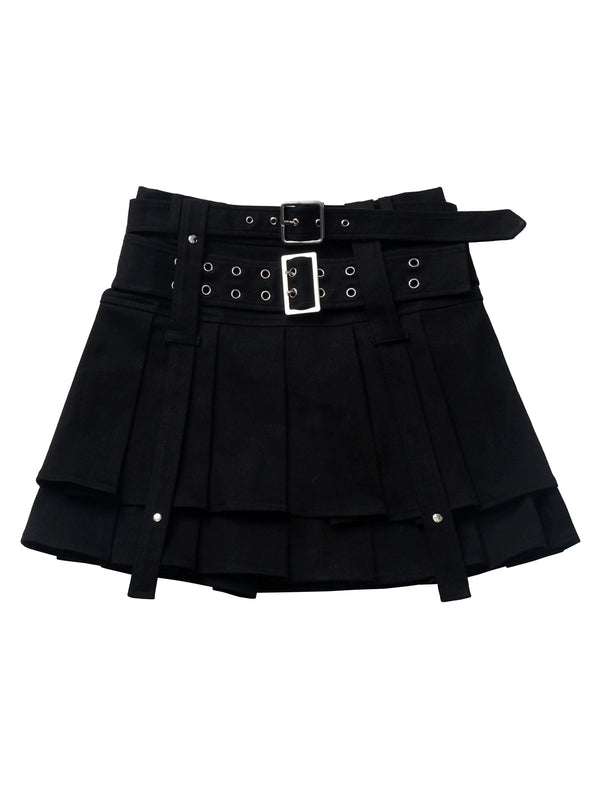 カフリボンアイスシルクシアーサマーニット＋カーゴキュロット