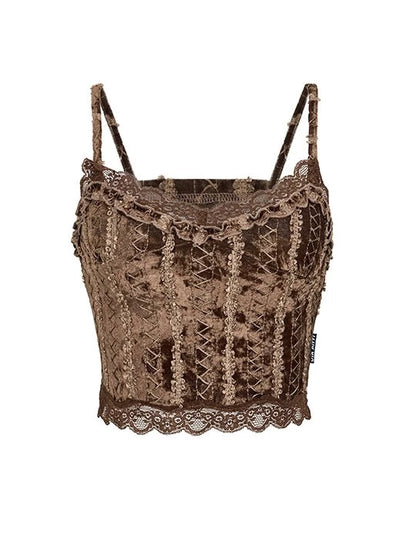 Velvet Lace Camisole