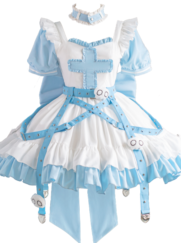 Aqua Submariner Lolita Dress