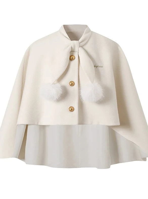 French Furpon Pomant Court + Title Long Skirt + Fur Short Skirt [Reservation Product]