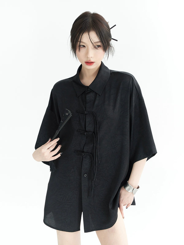 China Mode Design Loose Shirt