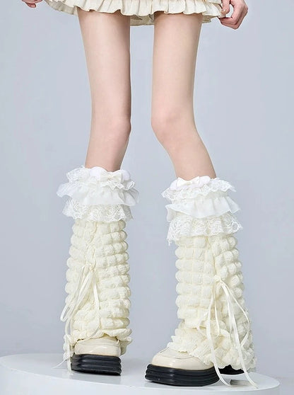 Lace Lolita Summer Sweet Leg Warmers