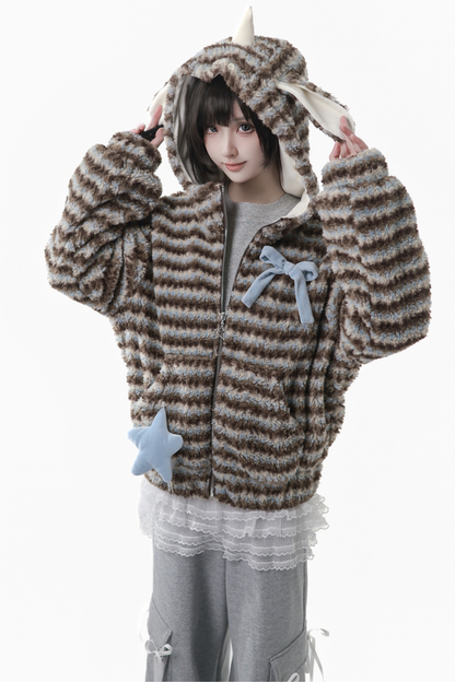 ユニコーンフロックドジャケット+トップス+パンツ