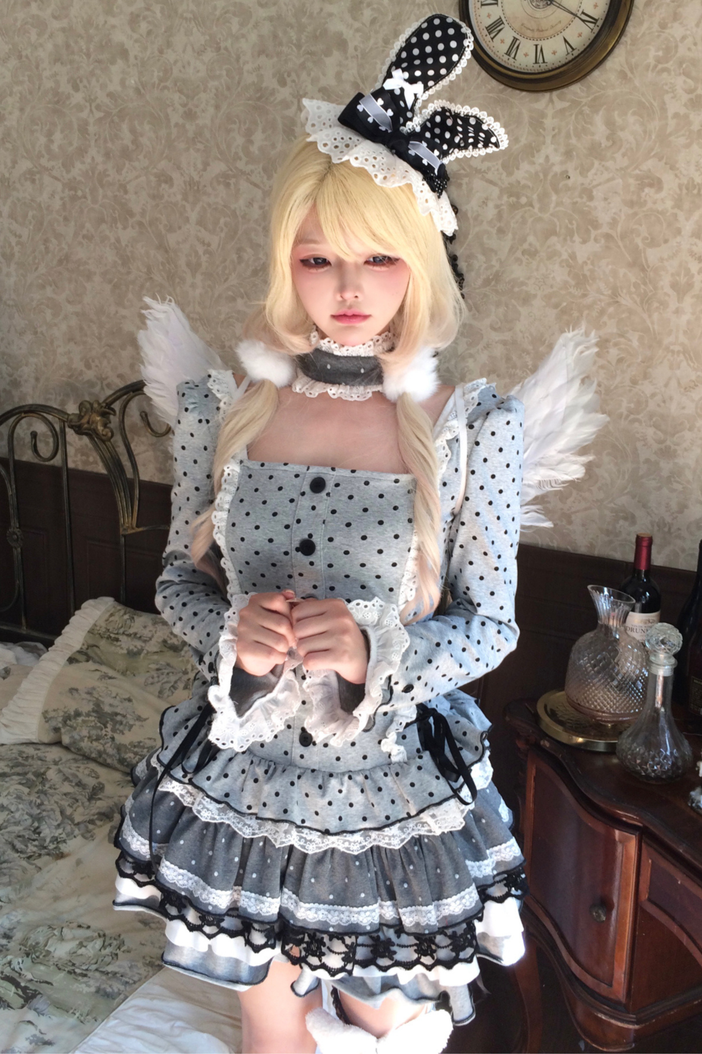 Dot Cute House Layer Cake Dress